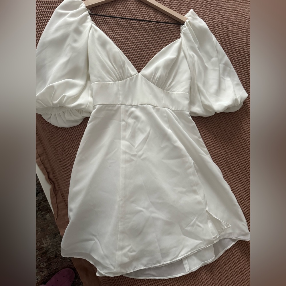 White Mini Dress